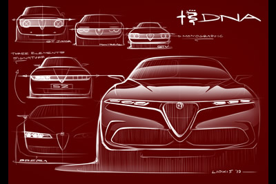 Alfa Romeo Tonale plug-in hybrid SUV Concept 